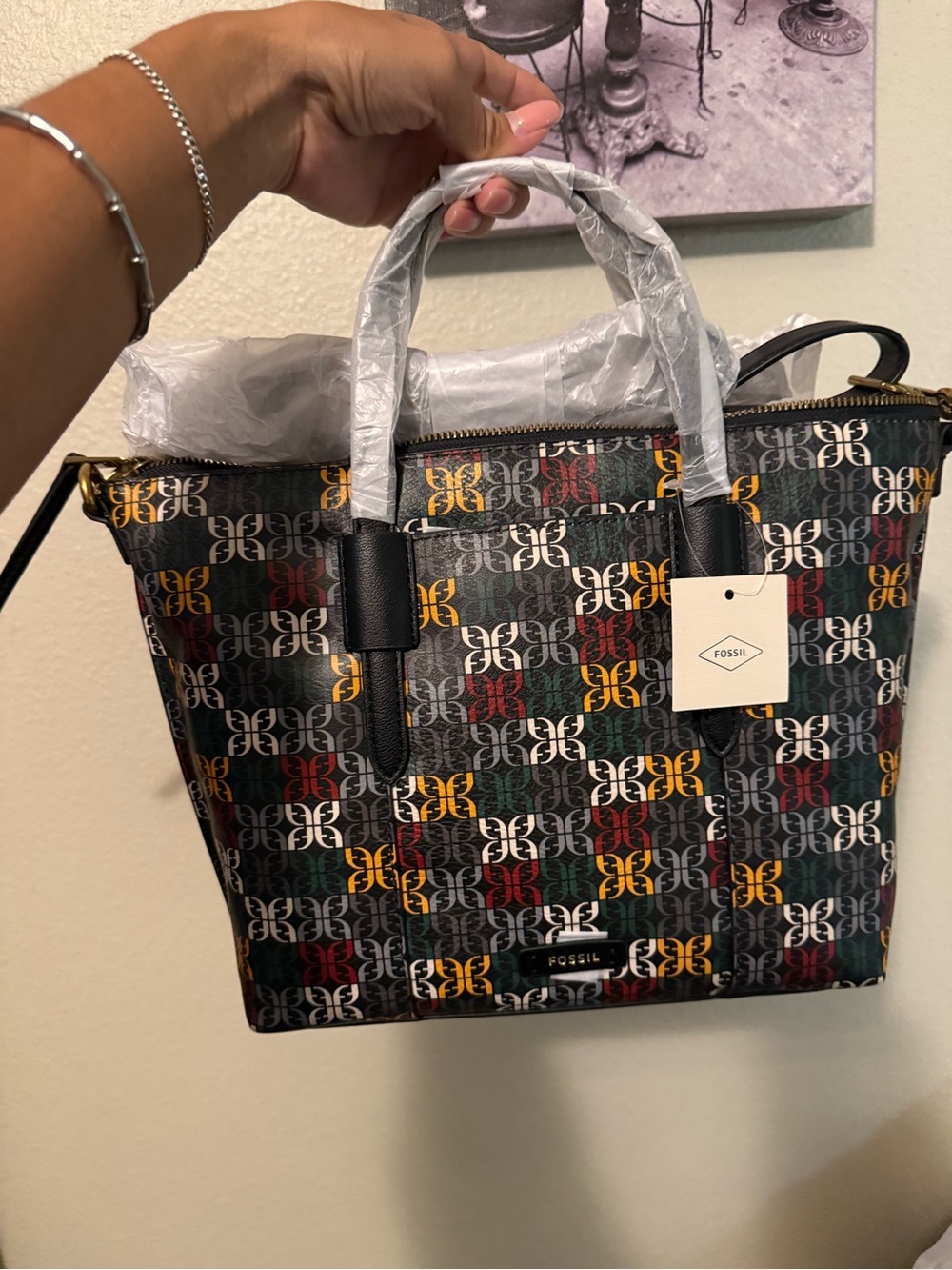 Fossil Skylar Satchel